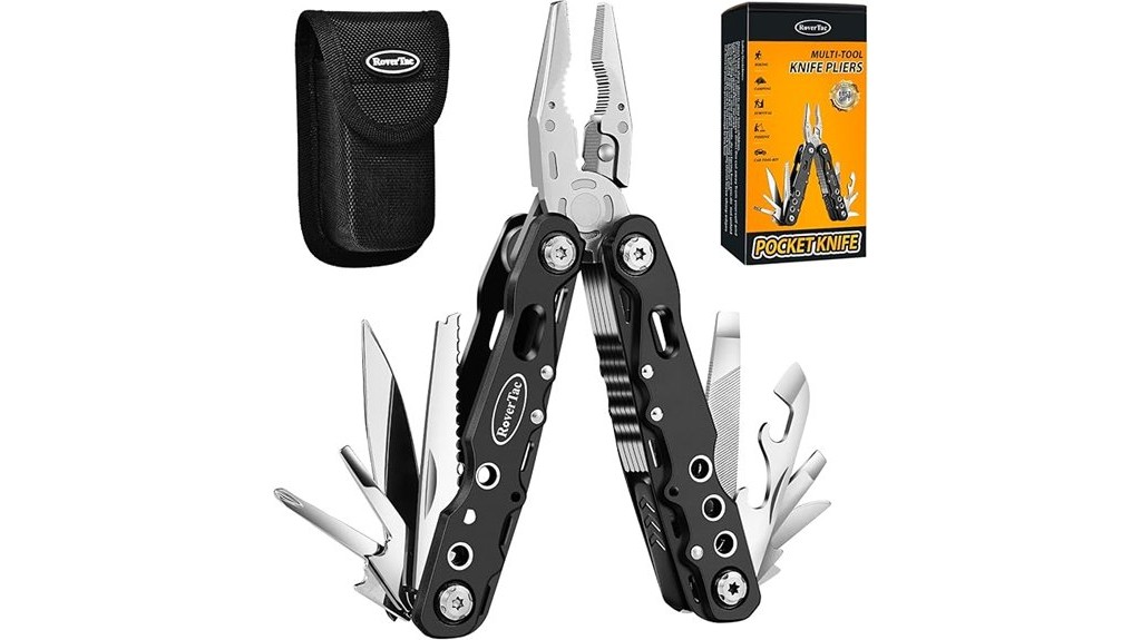 versatile multitool with pliers